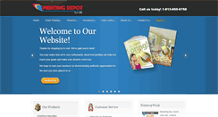 Desktop Screenshot of goprintingdepot.com